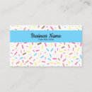 Search for confectionery business cards Baking