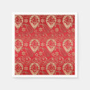 Search for paisley napkins Red
