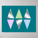 Search for triangles posters Modern