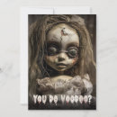 Search for doll party invitations Haunting