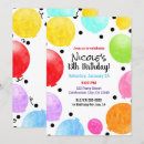 Recherche de colorful birthday invitations Filles
