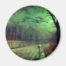 Recherche de nuit de halloween magnets Lune