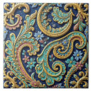 Search for paisley tiles Gold