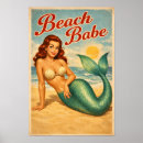 Search for beach babes posters Vintage