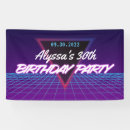 Search for 80s banners Birthday party