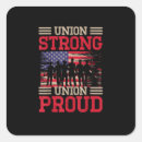 Search for laborer stickers Union strong