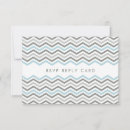 Recherche de zigzag bleu invitations Moderne