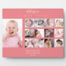 Search for pink plaques Baby girl