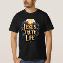 Search for jesus is the way tshirts Jesus loves you