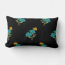 Search for black and turquoise pillows Floral