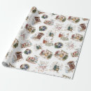 Recherche de petit renard papier cadeau Noël