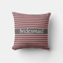 Search for coral and gray pillows For her