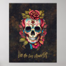 Search for halloween fantasy art posters Dia de los muertos