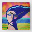 Recherche de carrés abstraits art Coloré