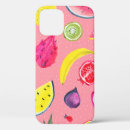 Recherche de fruit exotique iphone coques Coloré