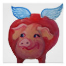 Search for flying pig art Piglets