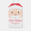Search for santas face gift tags Xmas