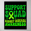 Search for kidney disease green ribbon posters Support squad green