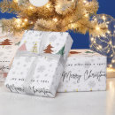 Recherche de pastel moderne papier cadeau Script