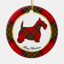 Search for scottie dog ornaments Plaid