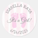 Search for baby footprint stickers Pink