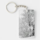 Search for winter rectangular keychains White