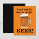 Recherche de humour de bière cartes postales Rétro