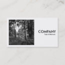Search for forest path business cards Modern
