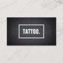 Recherche de tatouage cartes visite Minimaliste