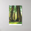 Search for big tree canvas prints Santa