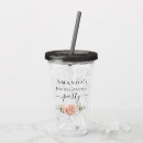 Search for acrylic rose drinkware Bachelorette party