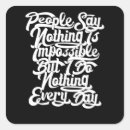 Search for impossible stickers Motivational