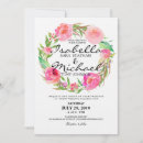 Recherche de watercolor wreath invitations Couronne florale