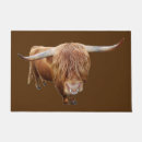 Search for highland cattle doormats Bull