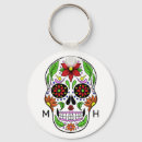 Search for sugar skull keychains Illustration