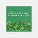 Search for irish shamrock napkins Ireland