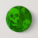 Recherche de vert de crâne badges Déplaisant