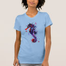 Recherche de hippocampe coloré tshirts Poisson