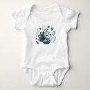 Recherche de paon bébé vêtements Aquarelle