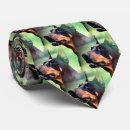 Search for dobermans ties Black and rust