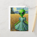 Recherche de alien vert cartes postales Contenu générationnel