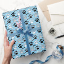 Search for paw wrapping paper Black and white