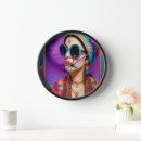 Recherche de princesse horloges Bleu