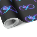 Recherche de fluo papier cadeau Bleu