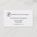 Search for shoe store business cards Apparel
