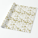 Search for gold deer wrapping paper Chic