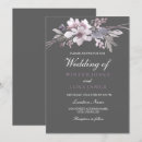 Search for purple and gray wedding invitations Winter