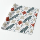 Search for nordic christmas wrapping paper Birds