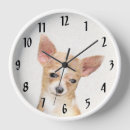 Search for chihuahua clocks Cute