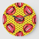 Search for retro pop art clocks Pattern